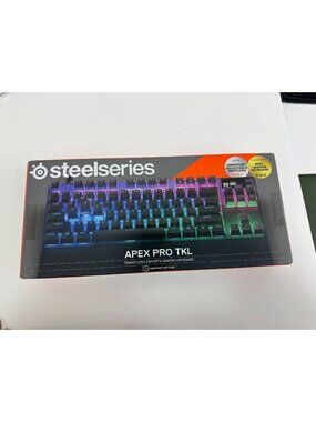 SteelSeries Apex Pro TKL Wired Gaming Keyboard With OmniPoint Adjustable Switche